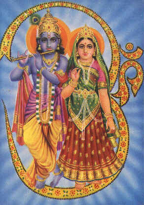 Radha und Krishna