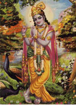 Krishna und Radha