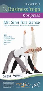 Business Yoga Kongress 14.-16.03.2014 in Bad Meinberg