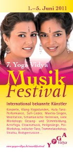 Yoga Musikfestival 2011: Broschüre ist online