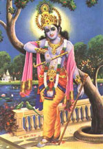 Krishna und Radha
