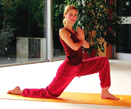 Yogalehrerin