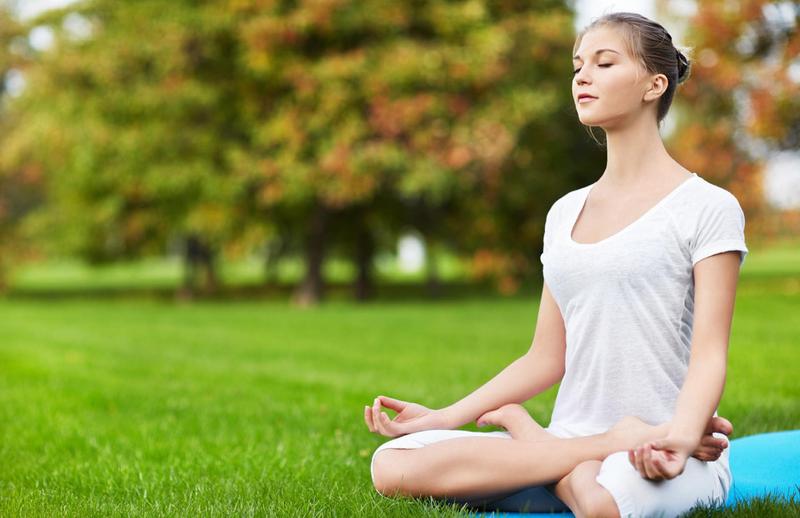 Meditation bei Stress