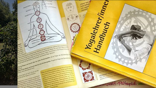 Yoga Vidya Yogalehrer Handbuch und Unterlagen