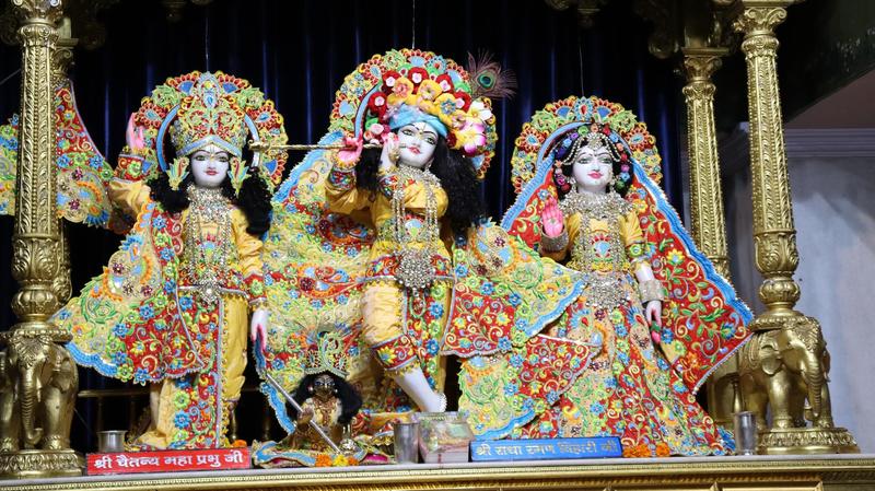 Krishna, Gopis and Radha