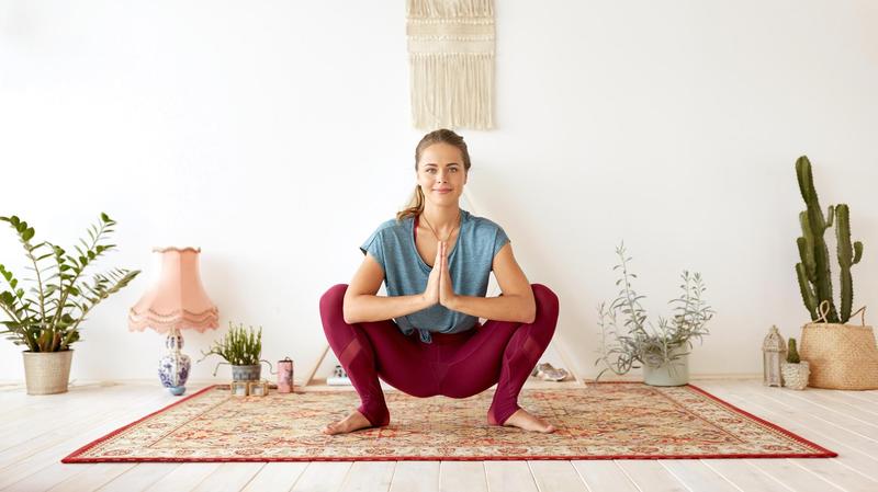 Yoga in den heimischen vier Wänden