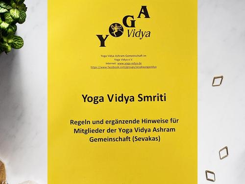 Yoga Vidya Smriti Regeln der Gemeinschaft