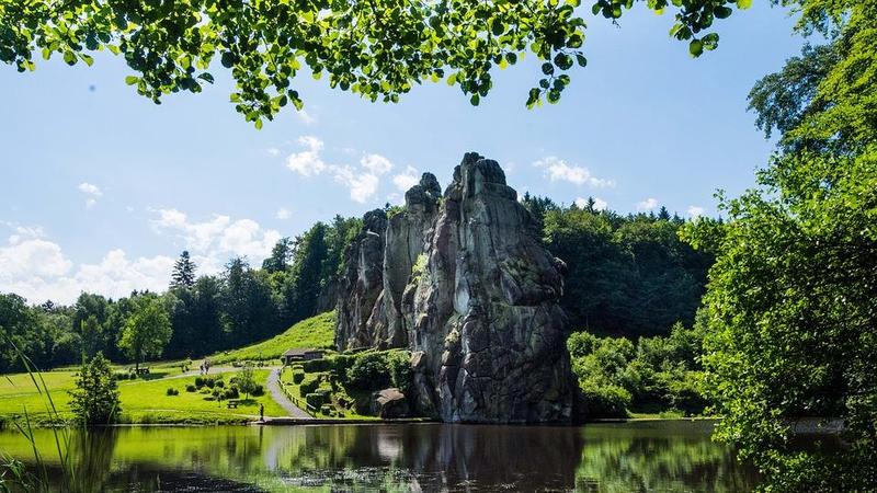 Sehenswürdigkeit im Teutoberger Wald: Externsteine