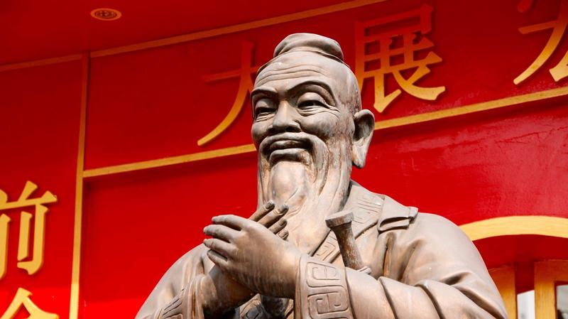 Konfuzius-Statue