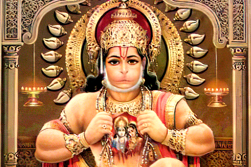 Die Geschichte von Hanuman und der Perlenkette