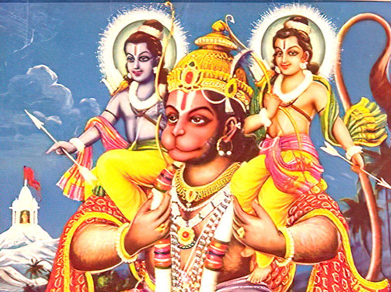 Hanuman - der große Held in der Welt