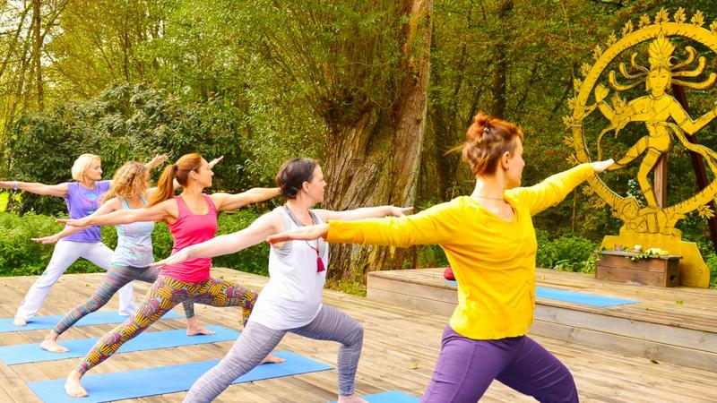Yoga im Freien Yoga im Freien