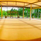 Seminarraum Ananda im Seminarhaus Shanti Yoga Vidya Bad Meinberg – heller Gruppenraum für Yoga und Meditation
