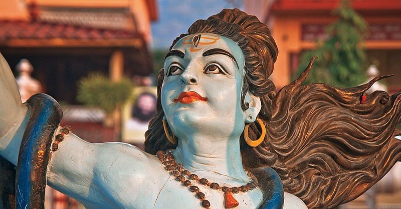 große singende Shiva Statur