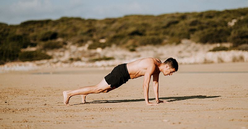 Hatha Yoga Sport Anstrengung