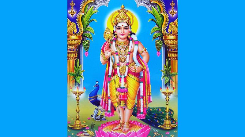 Der hinduistische Gott Muruga