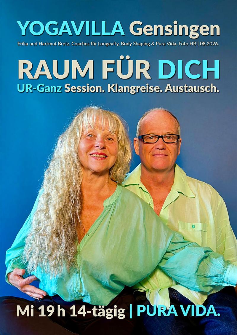 Yogavilla Gensingen Urganz Session Aufstellung Klangreise