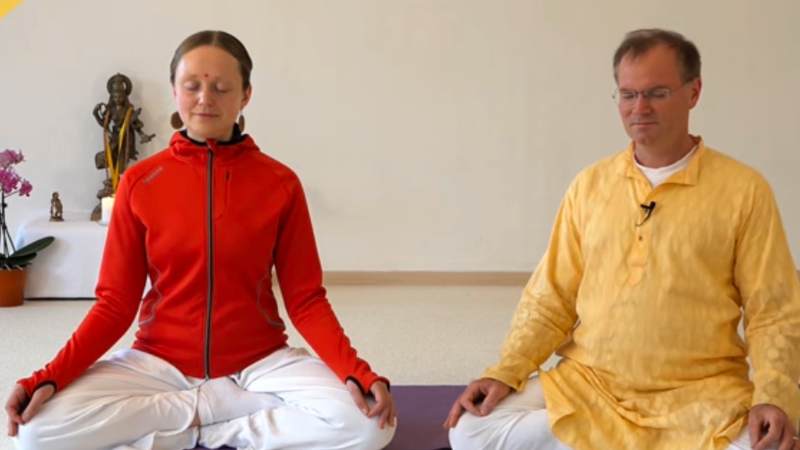Online Pranayama Mittelstufen kurs Yoga Vidya 