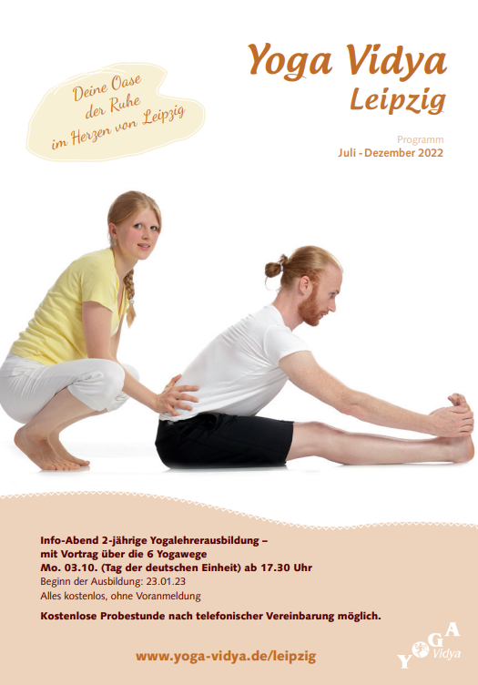 Broschüre Yogakurse Jun-Dez 2022