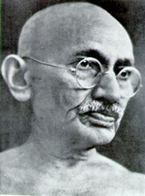 Berühmte Vegetarier: Gandhi